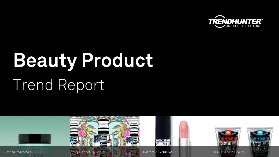 Beauty Product Trend Report Research