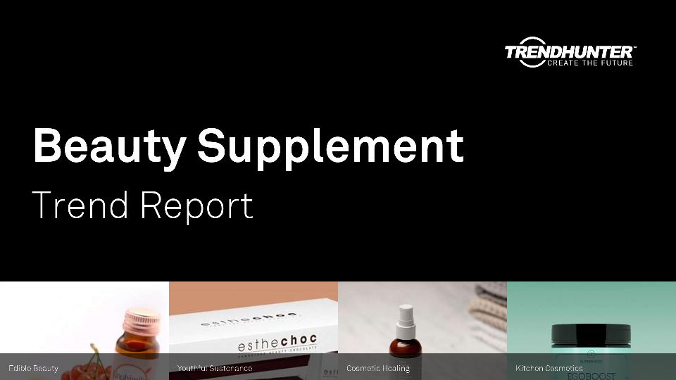 Beauty Supplement Trend Report Research