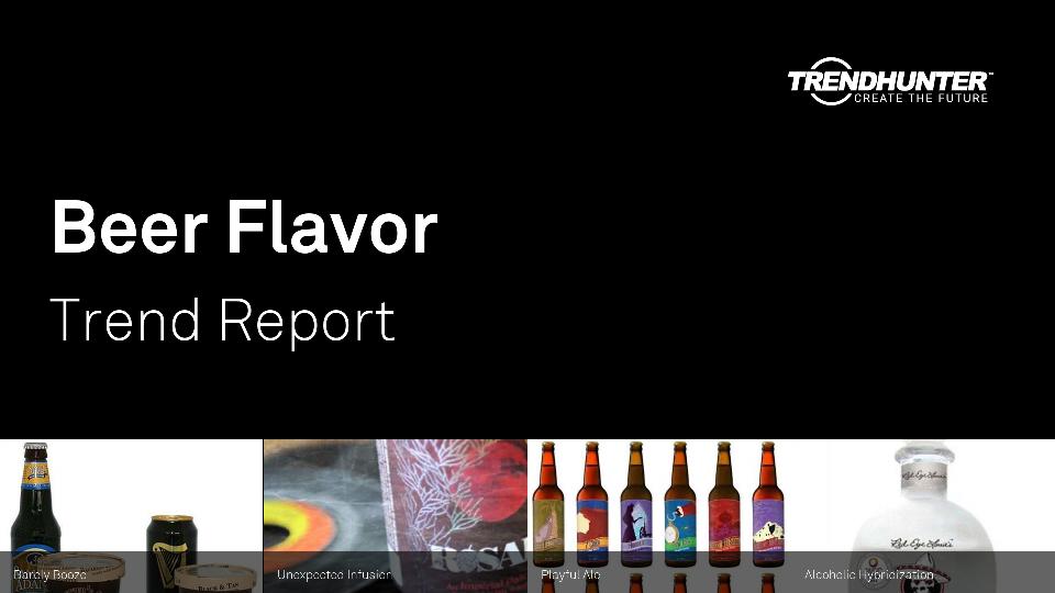 Beer Flavor Trend Report Research