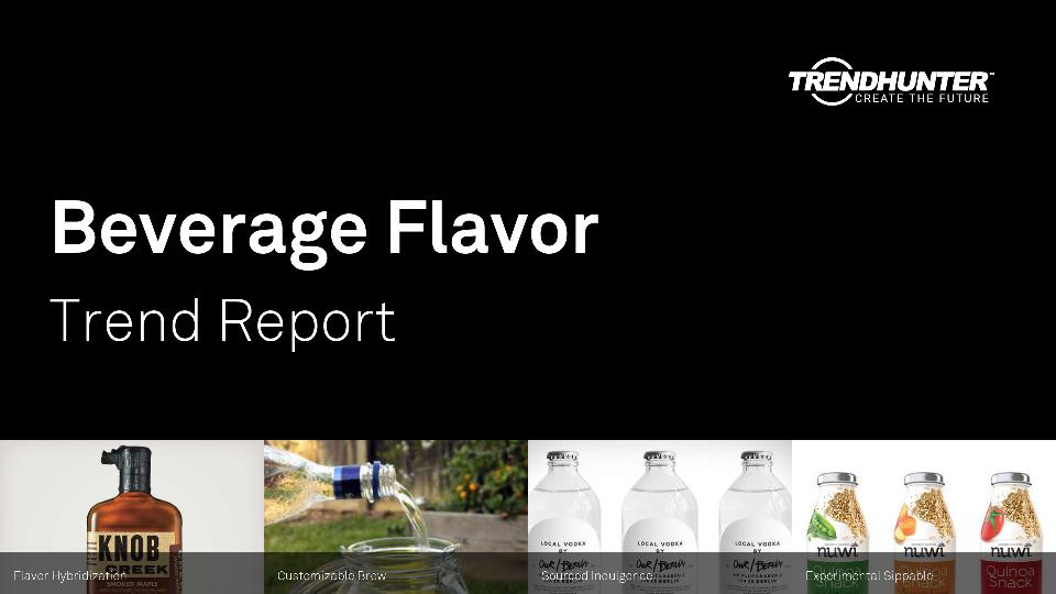 Beverage Flavor Trend Report Research
