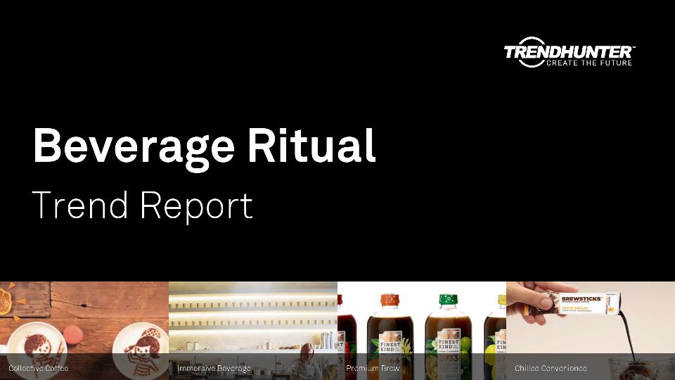Beverage Ritual Trend Report Research