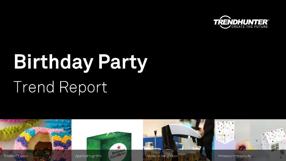 Birthday Party Trend Report Research