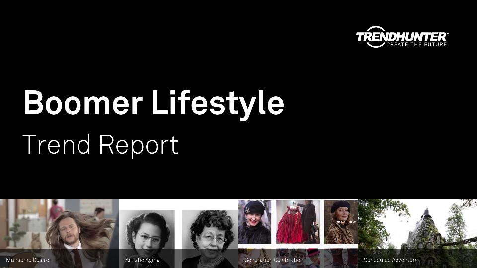 Boomer Lifestyle Trend Report Research