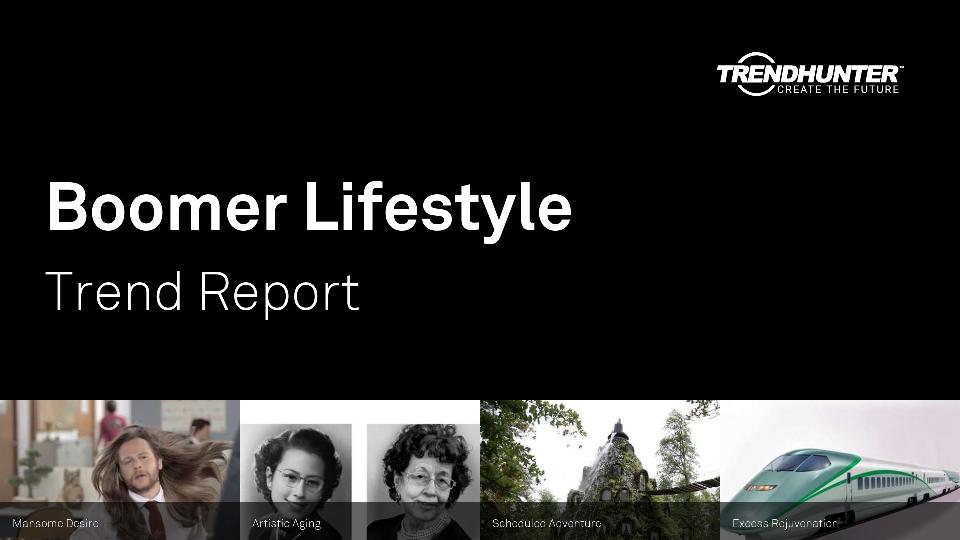 Boomer Lifestyle Trend Report Research