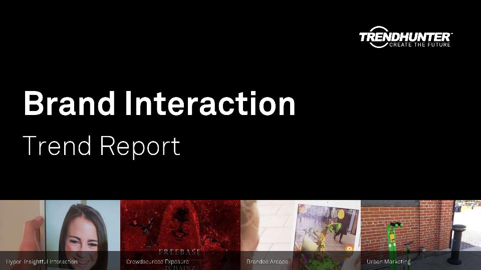 Brand Interaction Trend Report Research