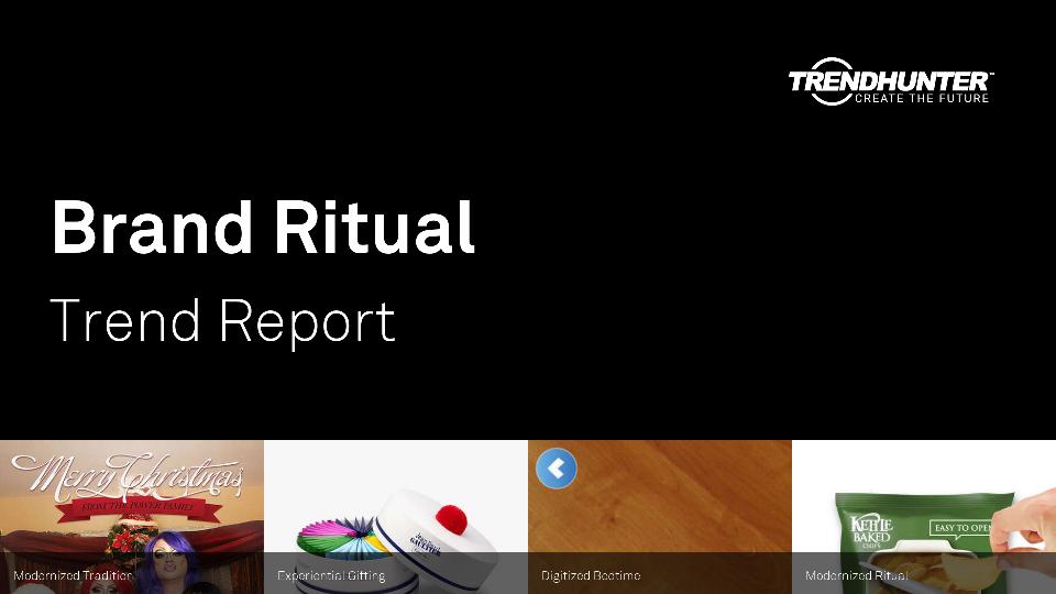 Brand Ritual Trend Report Research