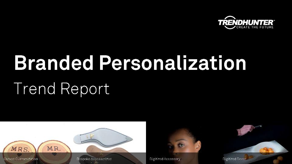 Branded Personalization Trend Report Research