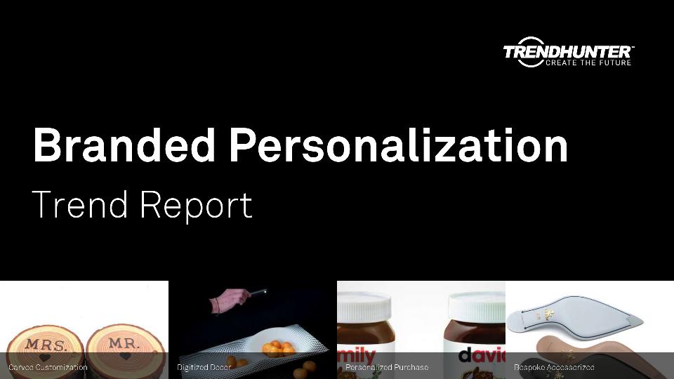 Branded Personalization Trend Report Research