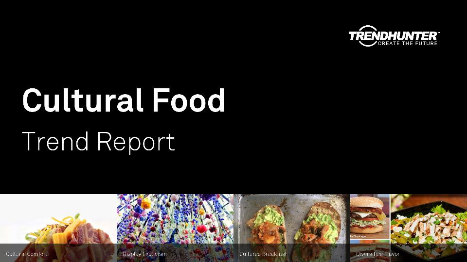Cultural Food Trend Report Research