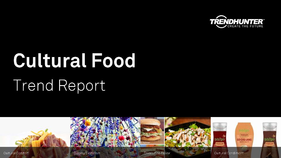 Cultural Food Trend Report Research
