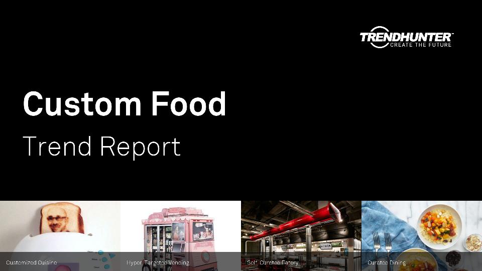 Custom Food Trend Report Research