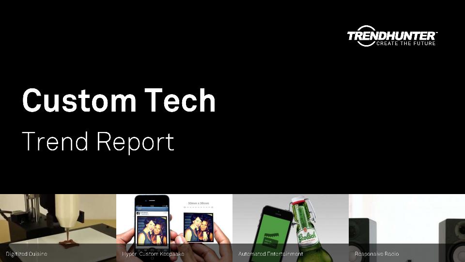 Custom Tech Trend Report Research