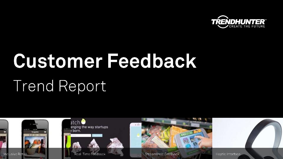 Customer Feedback Trend Report Research