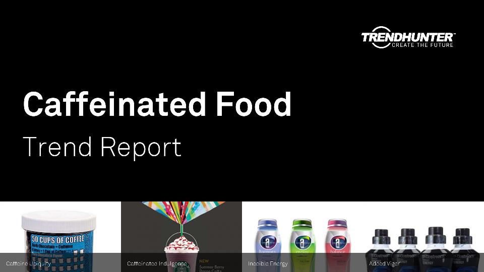 Caffeinated Food Trend Report Research