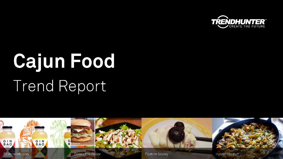 Cajun Food Trend Report Research