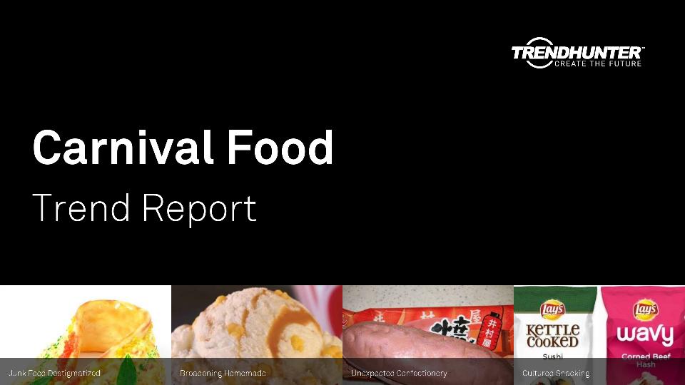 Carnival Food Trend Report Research