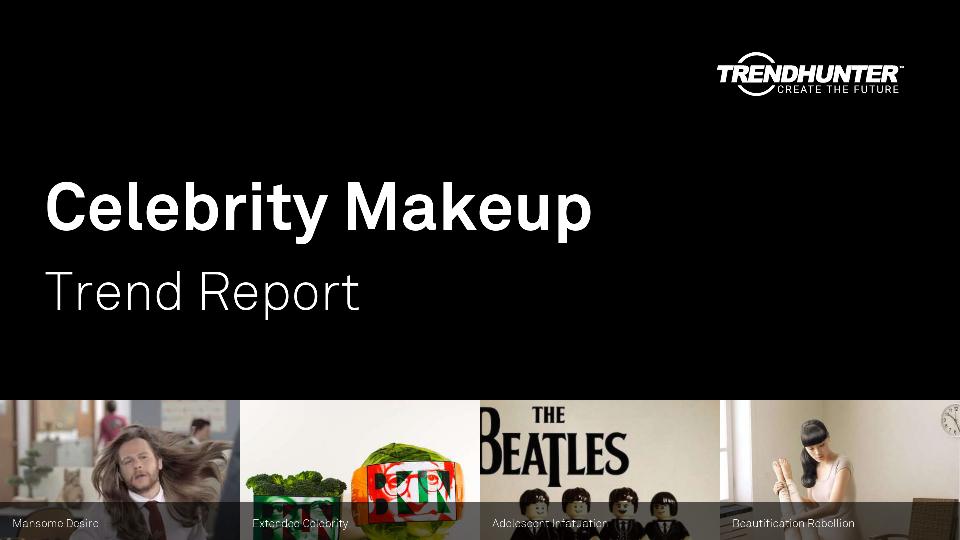Celebrity Makeup Trend Report Research