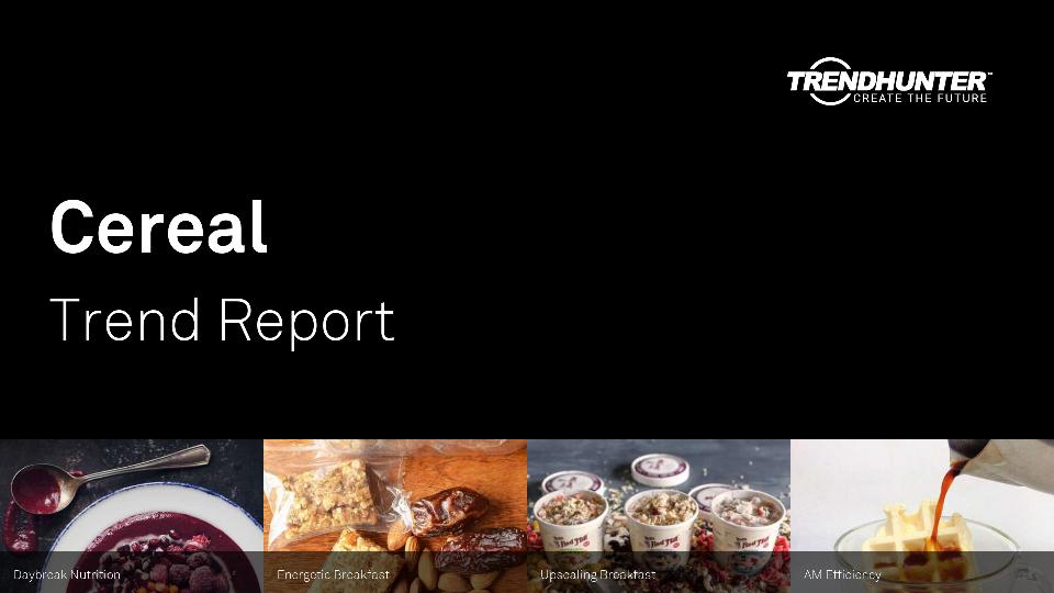 Cereal Trend Report Research
