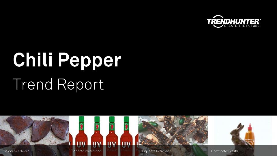 Chili Pepper Trend Report Research