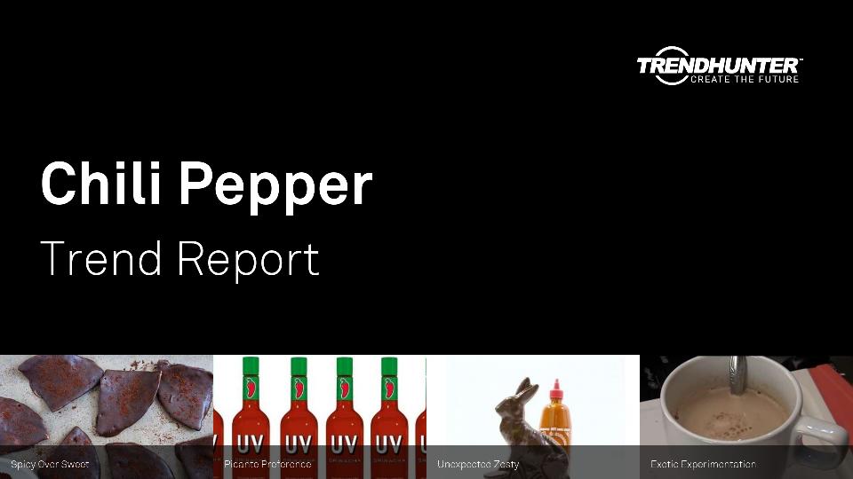 Chili Pepper Trend Report Research