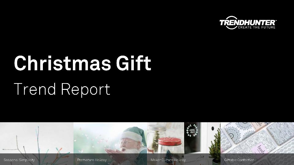 Christmas Gift Trend Report Research