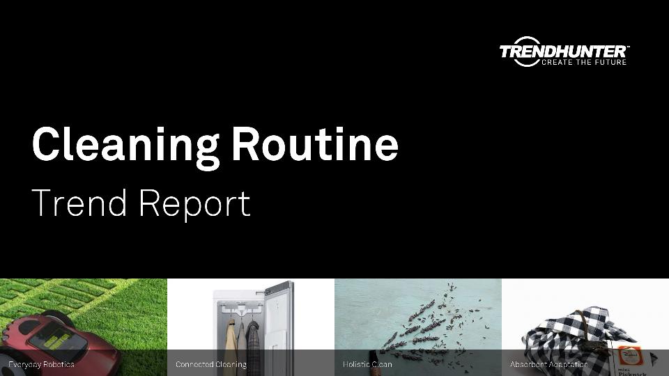 Cleaning Routine Trend Report Research