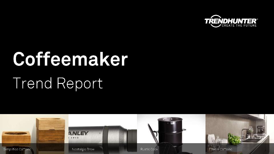 Coffeemaker Trend Report Research