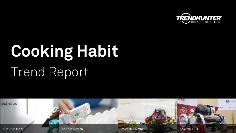 Cooking Habit Trend Report Research