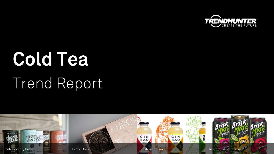 Cold Tea Trend Report Research