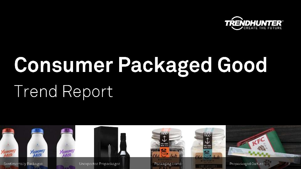 Consumer Packaged Good Trend Report Research