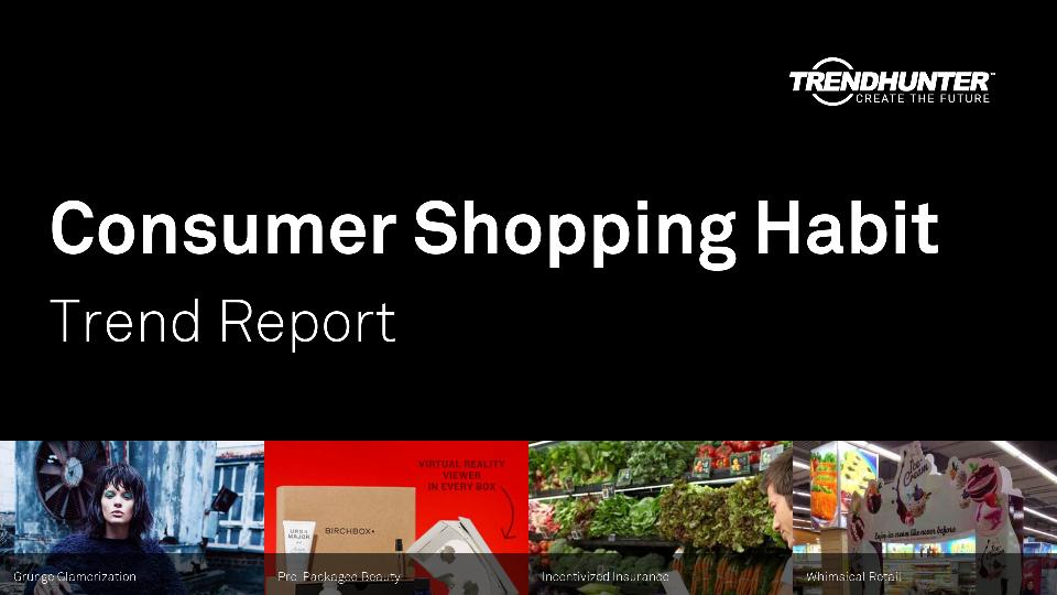 Consumer Shopping Habit Trend Report Research