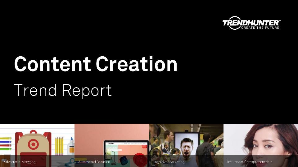 Content Creation Trend Report Research