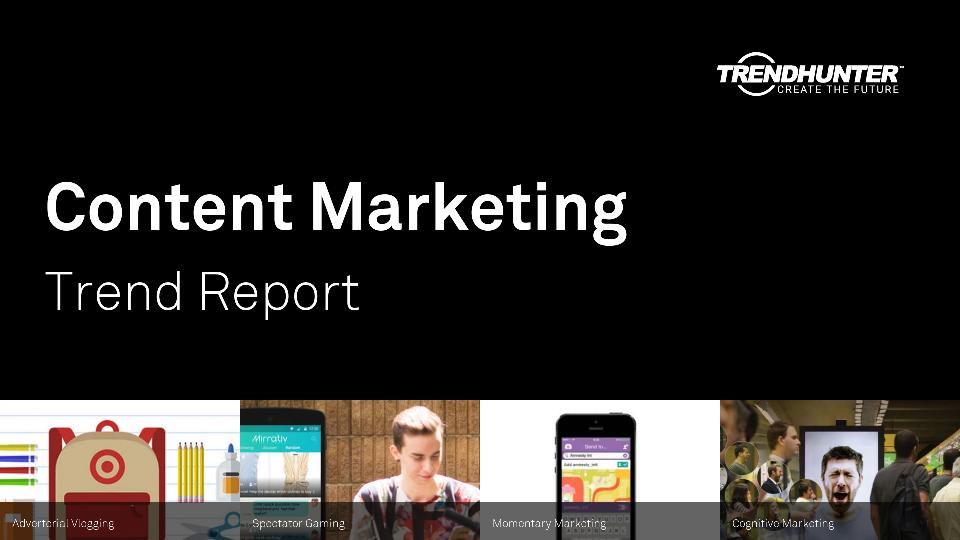 Content Marketing Trend Report Research