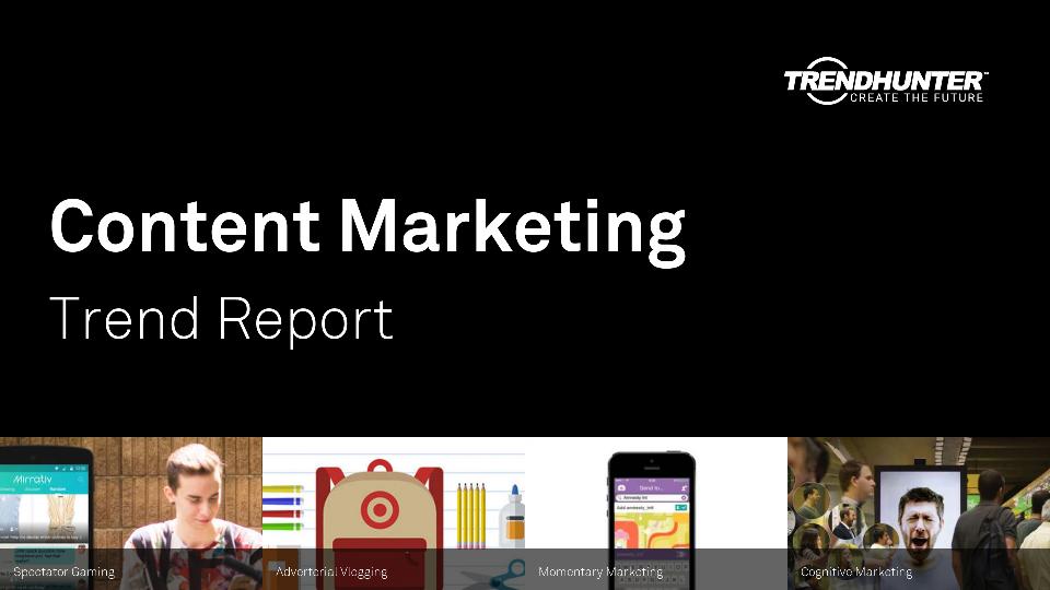 Content Marketing Trend Report Research