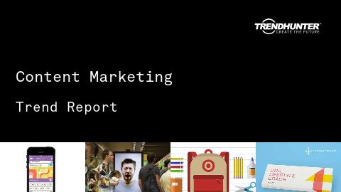 Content Marketing Trend Report and Content Marketing Market Research