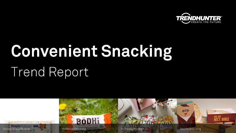 Convenient Snacking Trend Report Research