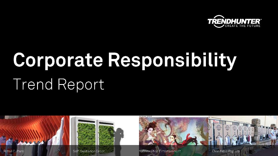 Corporate Responsibility Trend Report Research