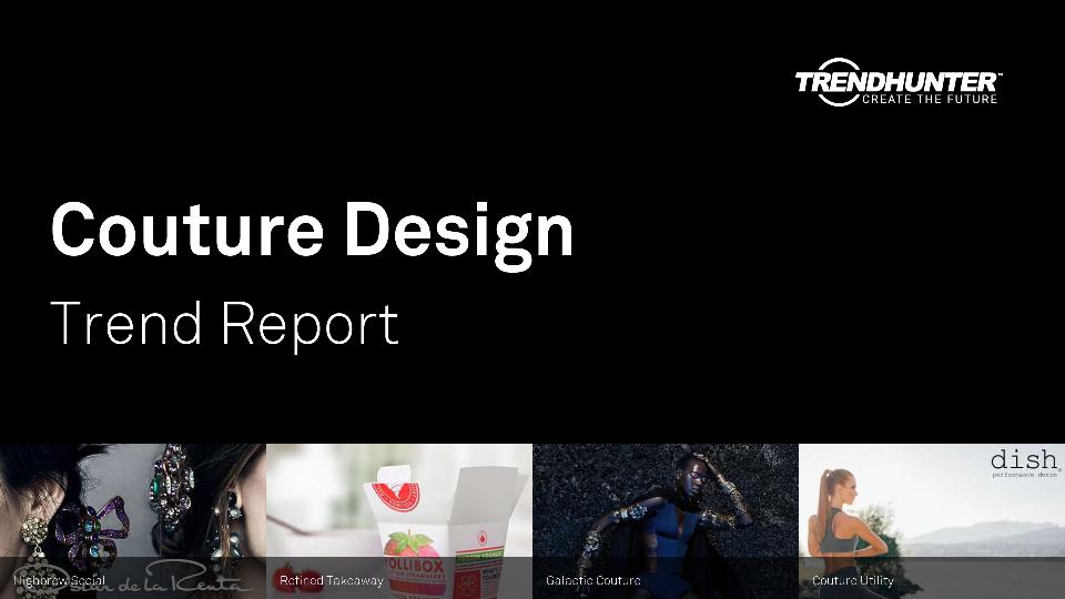Couture Design Trend Report Research