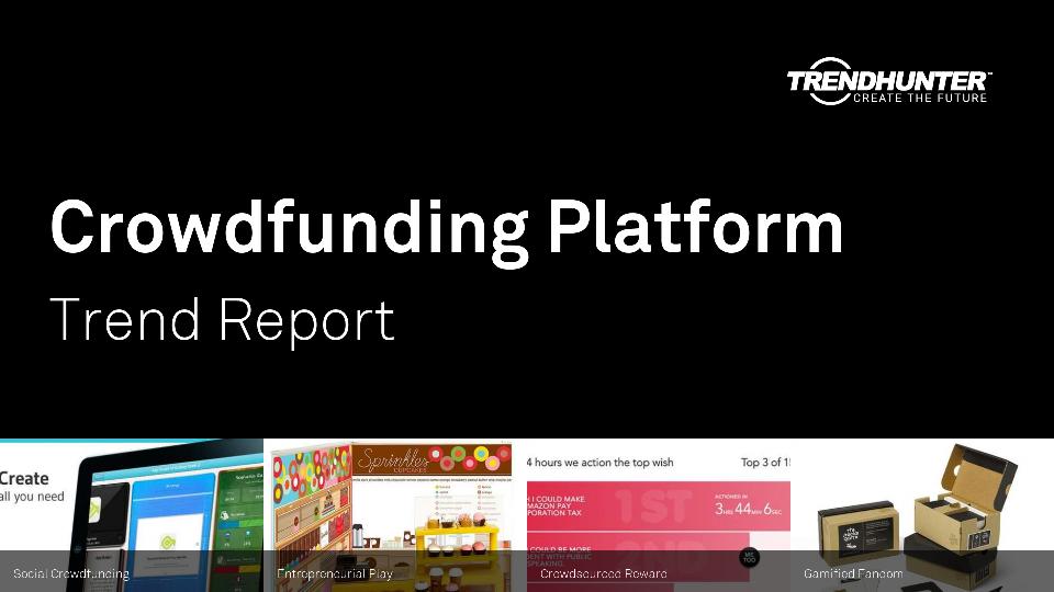 Crowdfunding Platform Trend Report Research