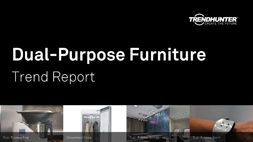 Dual-Purpose Furniture Trend Report Research