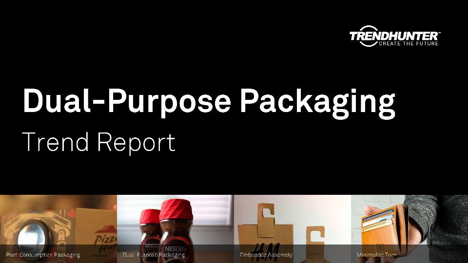 Dual-Purpose Packaging Trend Report Research