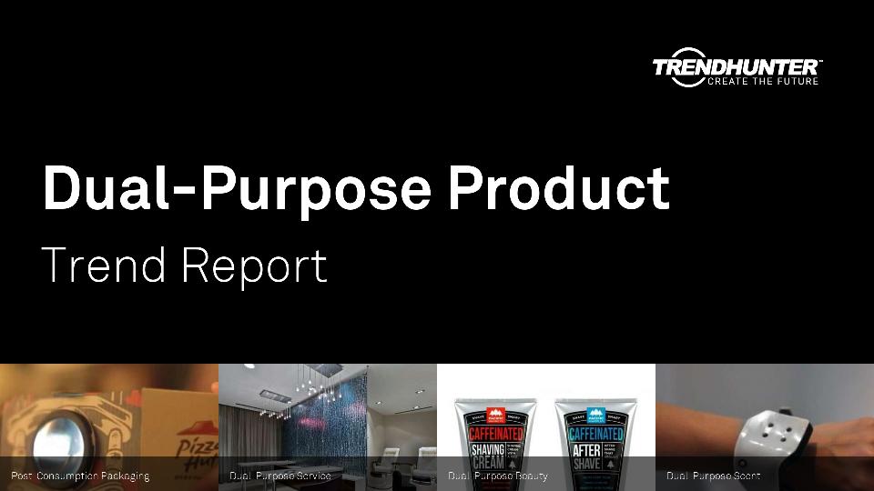 Dual-Purpose Product Trend Report Research