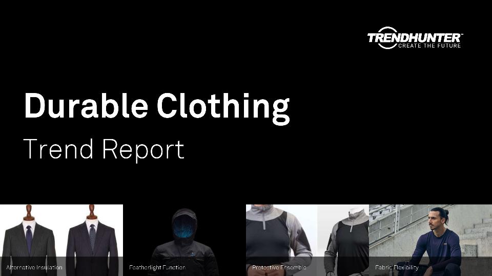 Durable Clothing Trend Report Research
