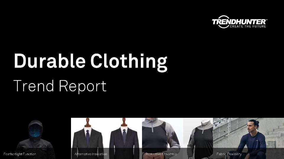 Durable Clothing Trend Report Research