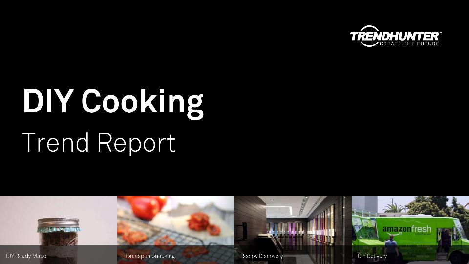 DIY Cooking Trend Report Research