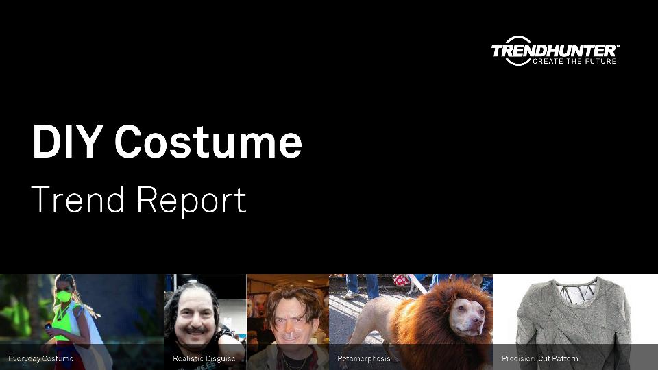DIY Costume Trend Report Research
