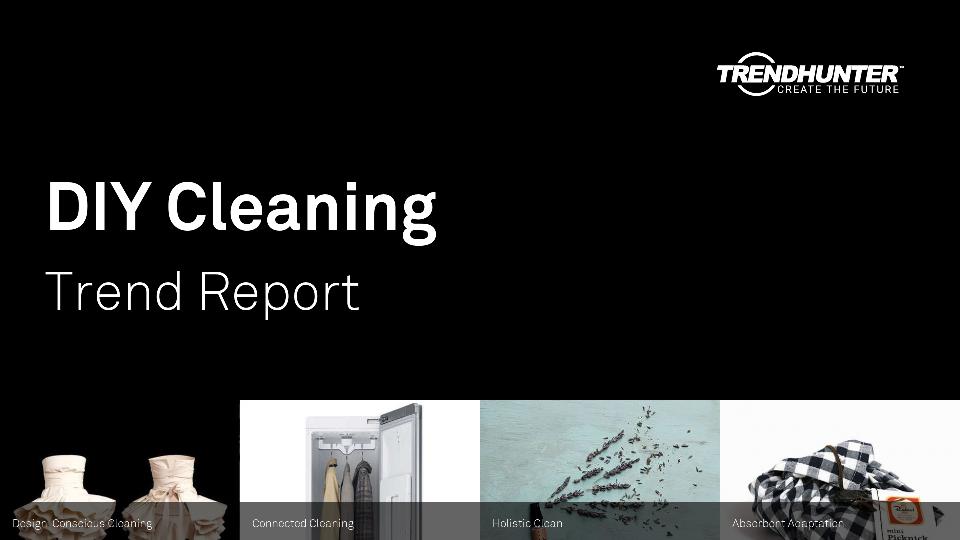 DIY Cleaning Trend Report Research