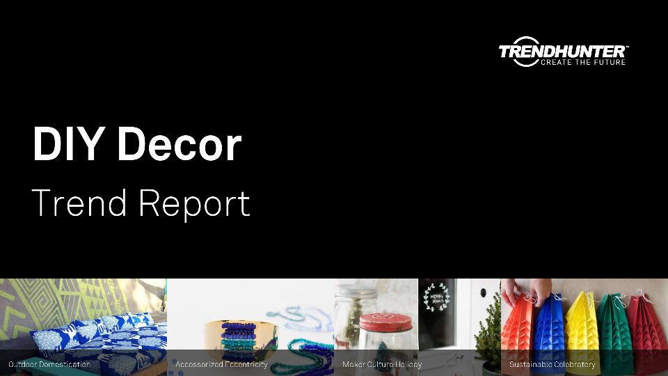 DIY Decor Trend Report Research