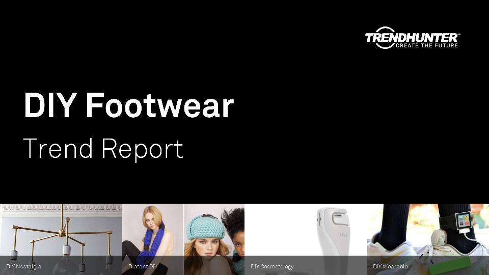 DIY Footwear Trend Report Research