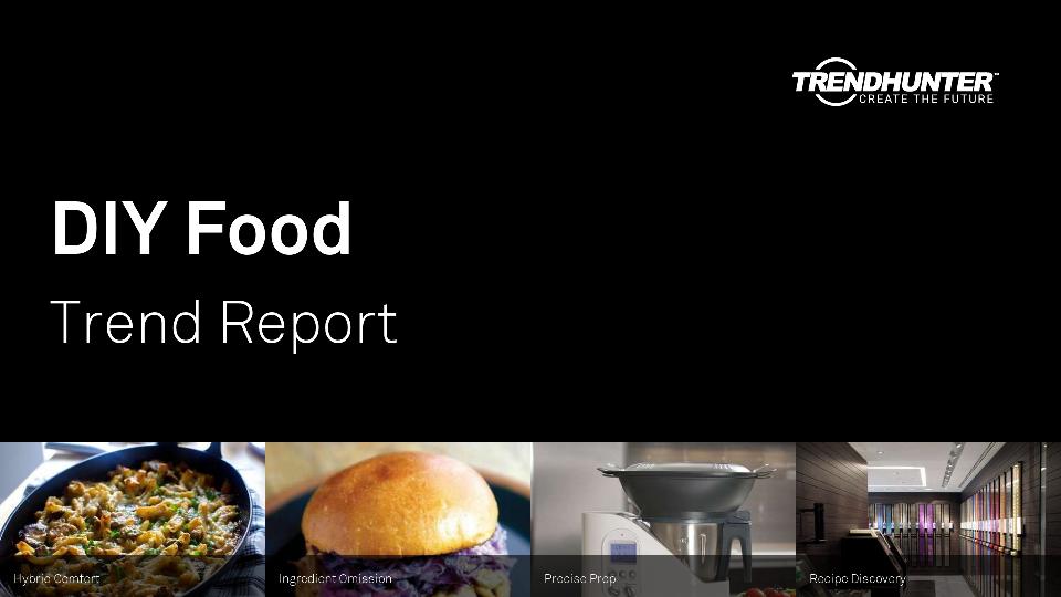 DIY Food Trend Report Research